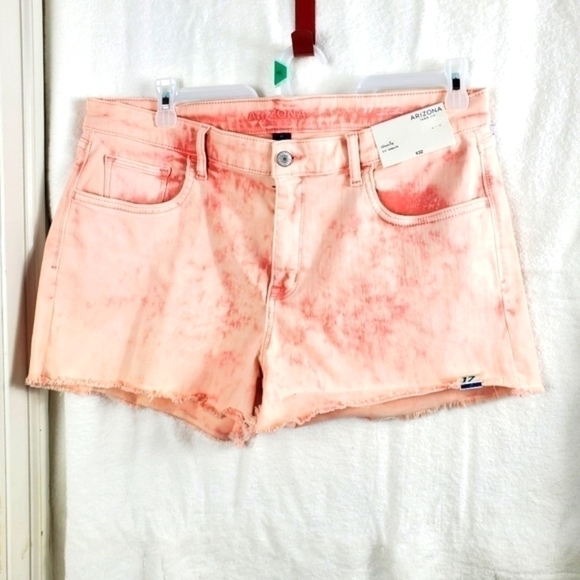 Arizona Jean Company Pants - Arizona jean Short tye dye Salmon Size 17 NWTG
